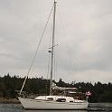 This is our baby, First Edition, a Windward 850, designed by the famous John Simpson of North Vancouver and built by Windward Marine of Richmond.